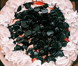 Rasberry Avalanche Pie  Ice Cream Pie Mannings Ice Cream Pie Near Me Weissport Jim Thorpe Lehighton